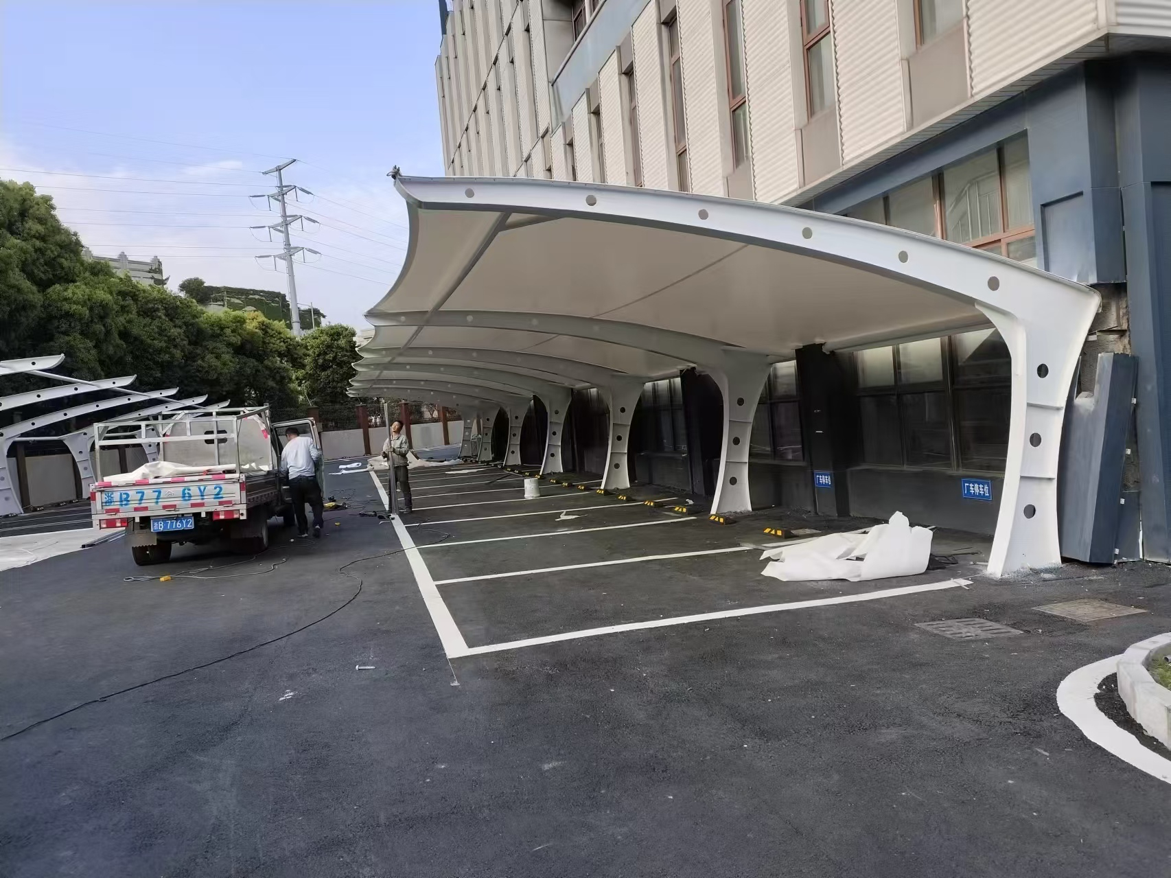 宁波停车蓬